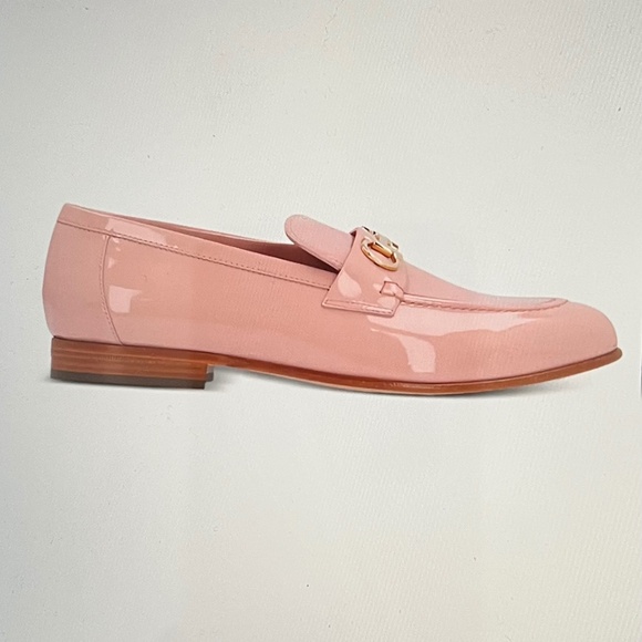 Ferragamo pink gancini loafers - Picture 1 of 13